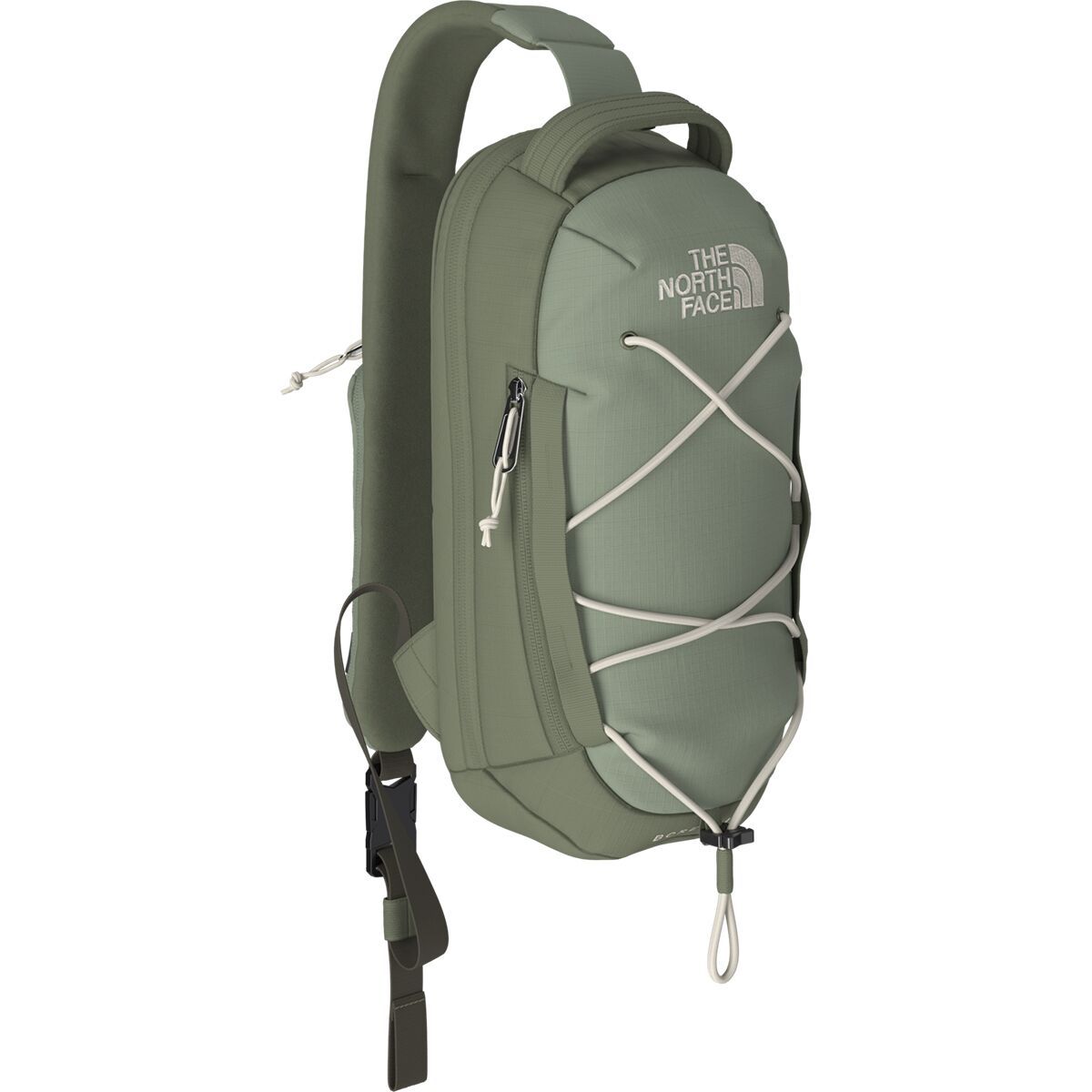 Image of The North Face Borealis Sling Bag Slate Moss/Bark Mist, One Size