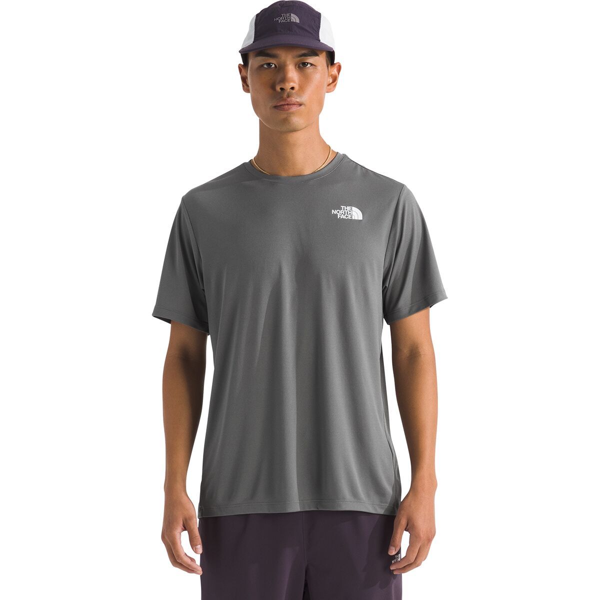 Image of The North Face 24/7 Short-Sleeve T-Shirt - Men's Smoked Pearl, L