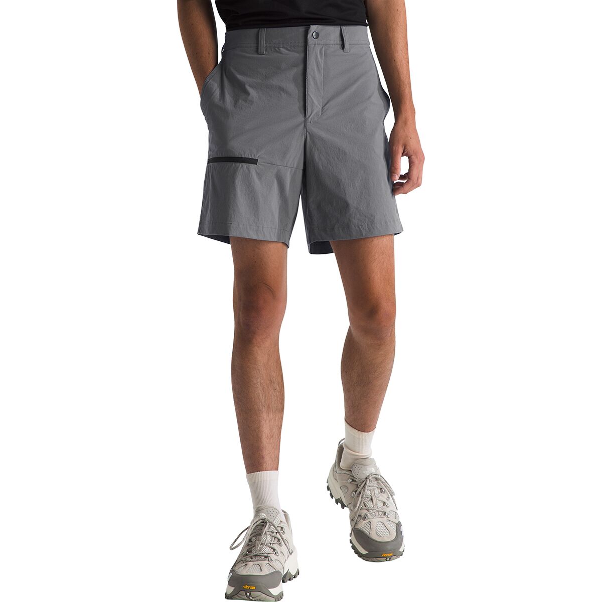 Image of The North Face Basin 7in Short - Men's Smoked Pearl, 30/Reg