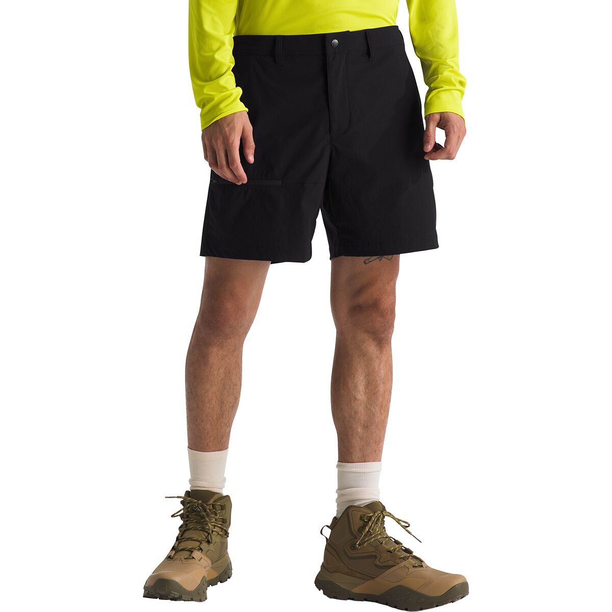 Image of The North Face Basin 7in Short - Men's TNF Black, 38/Reg
