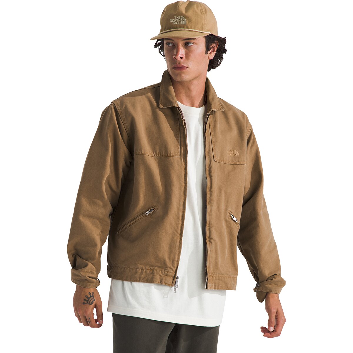 The North Face The North Face Cedar Canvas Work Jacket - Men's Utility Brown, S