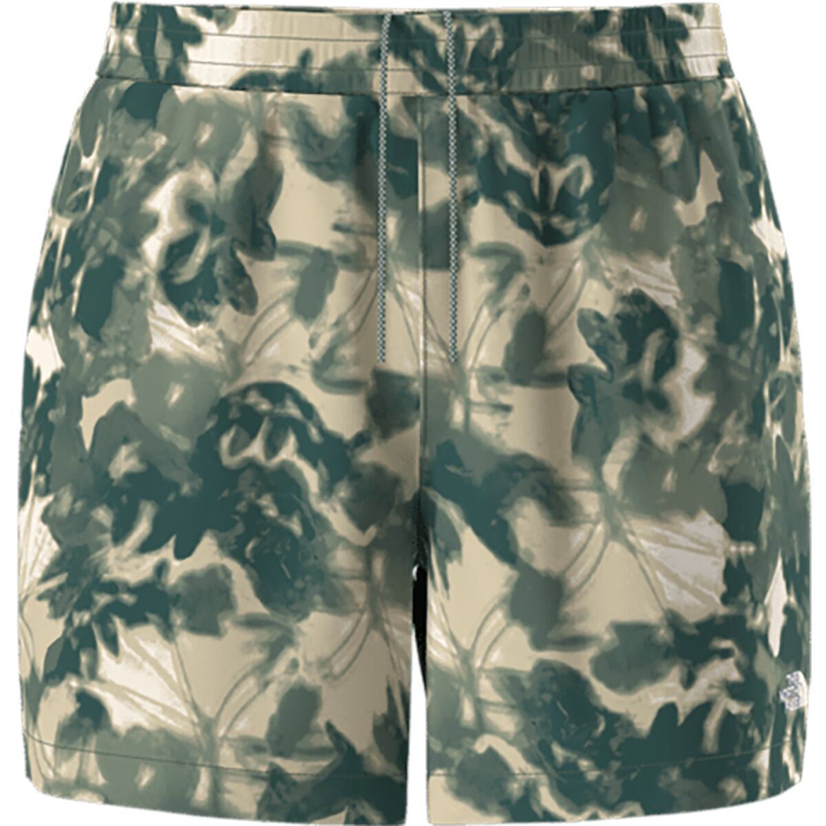 Image of The North Face Class V Pathfinder Pull-On 7in Short - Men's Duck Green Lux Print, L/Reg