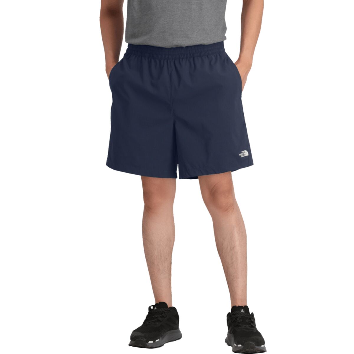 Image of The North Face Class V Pathfinder Pull-On 7in Short - Men's Summit Navy, S/Reg