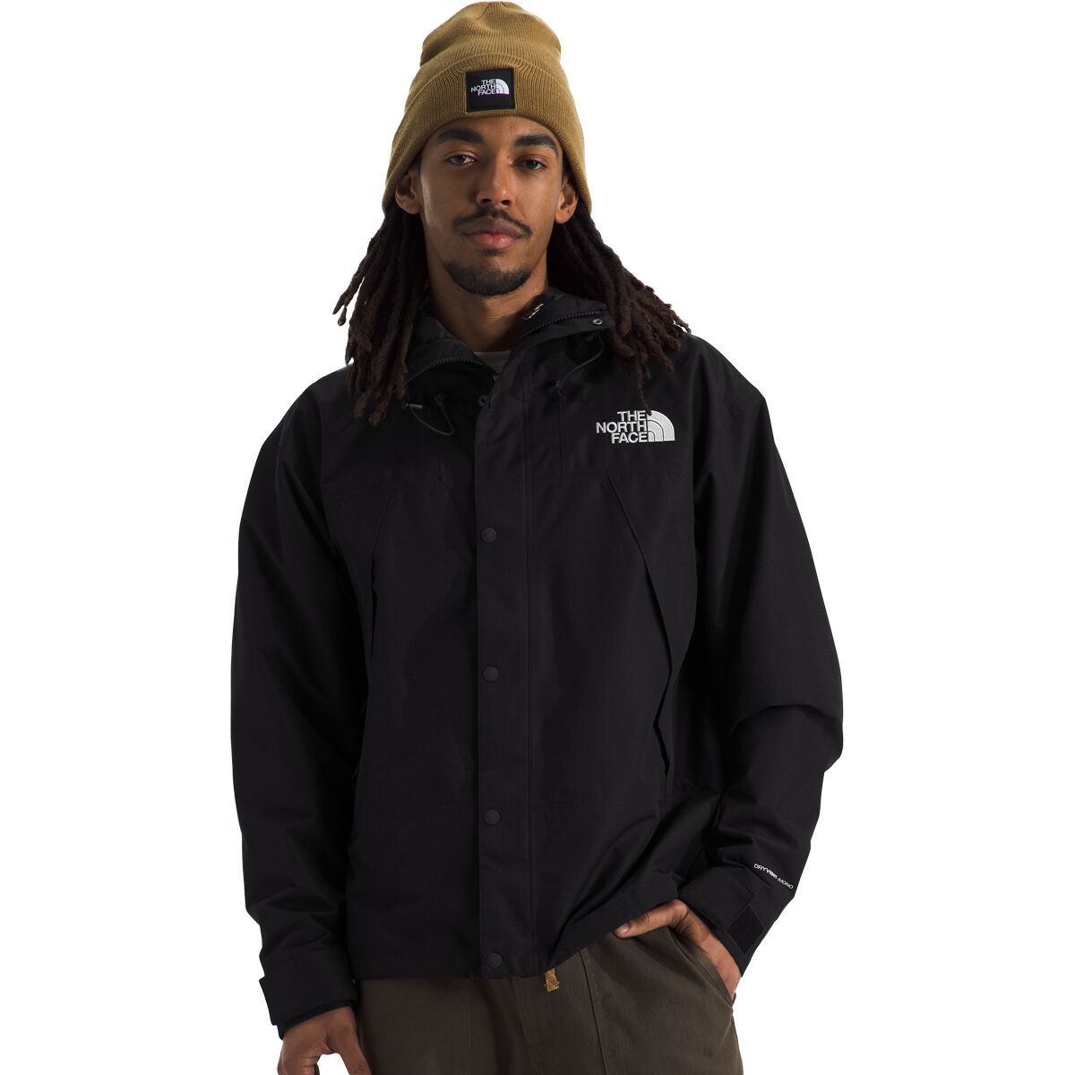 Image of The North Face DryVent Mono Mountain Jacket - Men's TNF Black, M