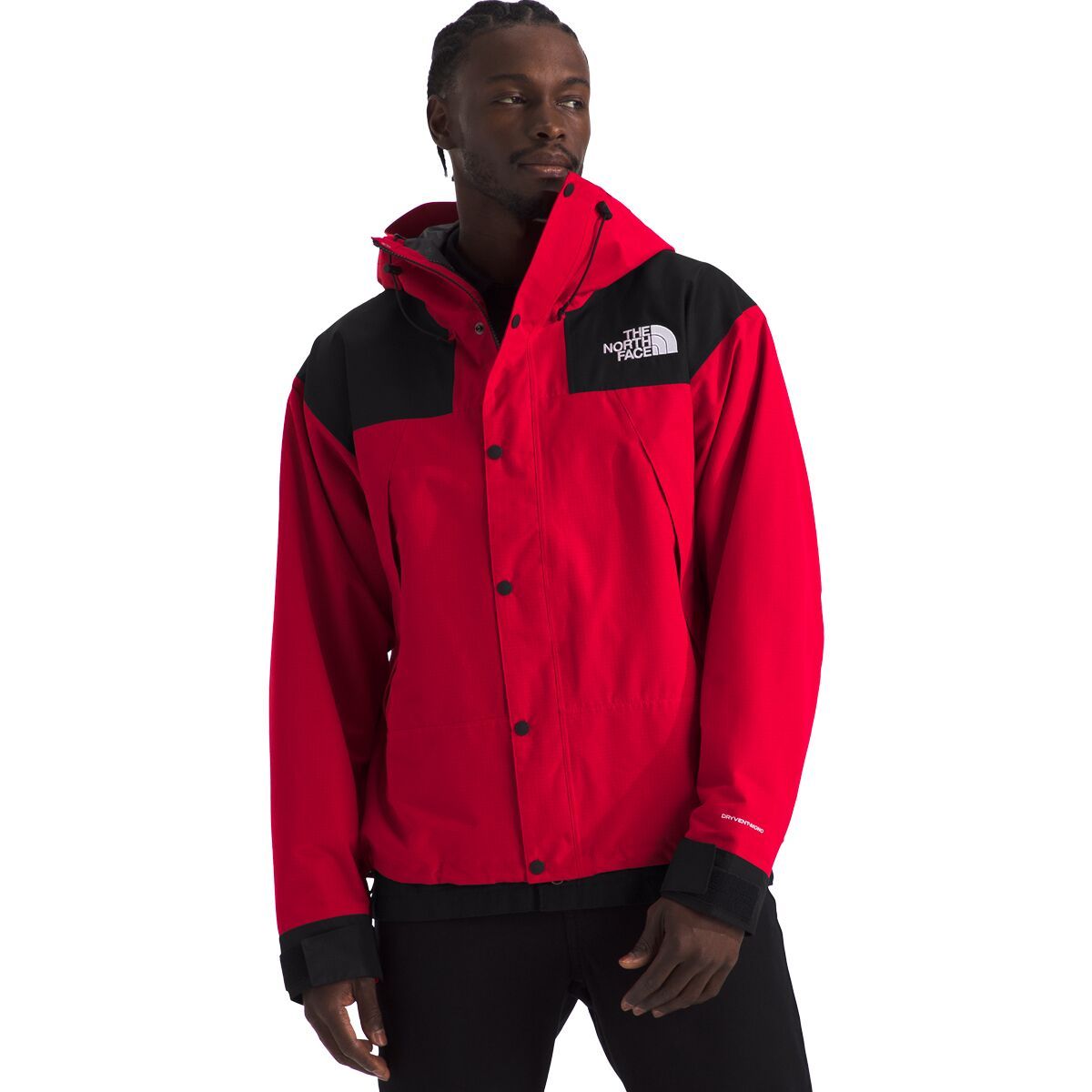 Image of The North Face DryVent Mono Mountain Jacket - Men's TNF Red/TNF Black, M
