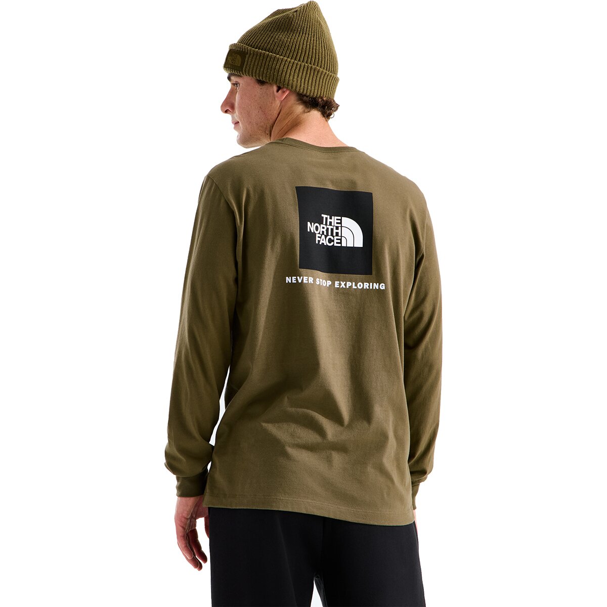 Image of The North Face Evolution Box NSE Long-Sleeve T-Shirt - Men's Caraway Seed, XL