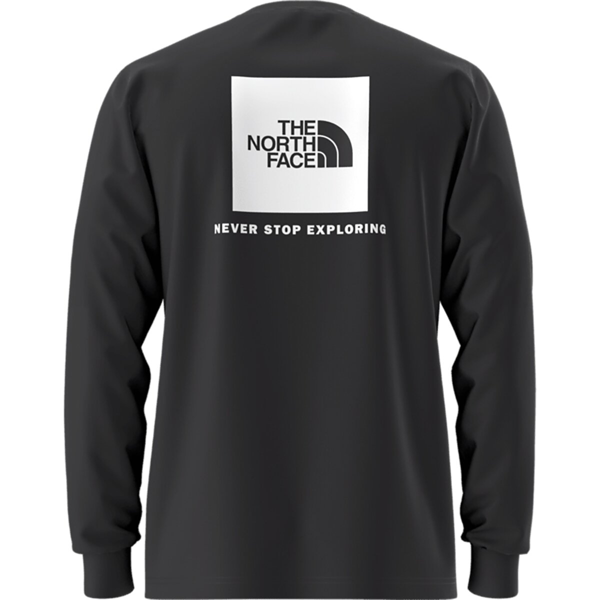 Image of The North Face Evolution Box NSE Long-Sleeve T-Shirt - Men's TNF Black, S