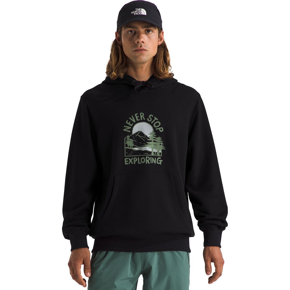 The North Face Outdoor Graphic Hoodie - Men's TNF Black, L