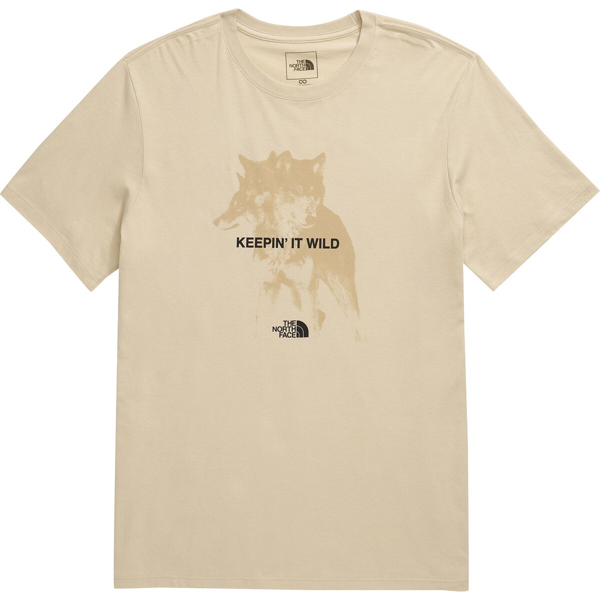 Tシャツ・カットソー The North Face Short Sleeve Animals We Love Wolf T-Shirt The North Face Short-Sleeve Animals We Love Wolf Graphic T