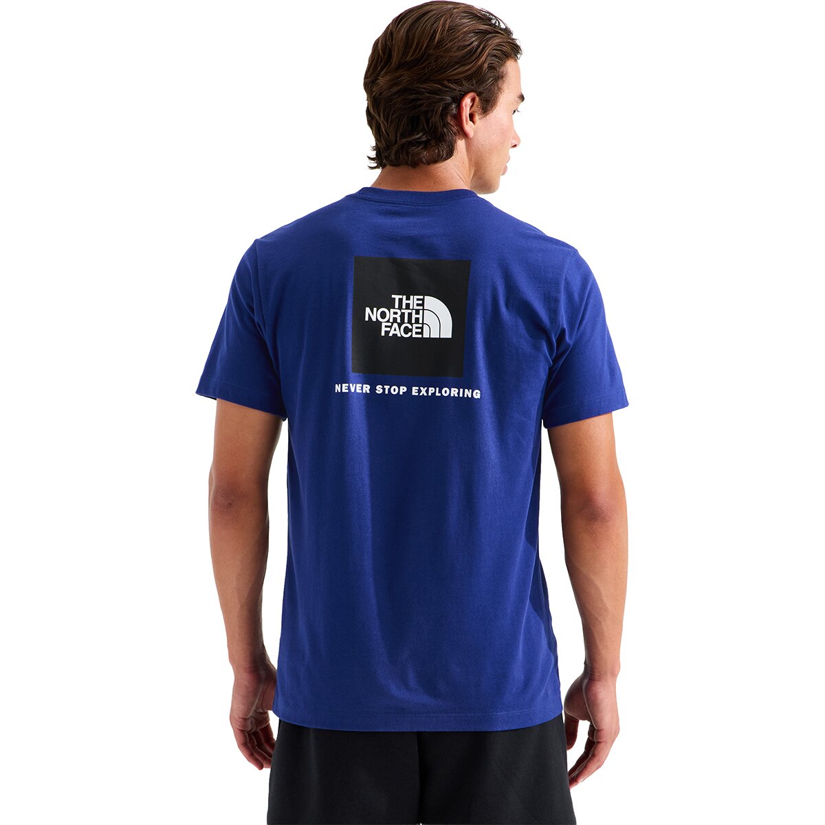 Image of The North Face Evolution Box NSE Short-Sleeve T-Shirt - Men's Bold Blue, M