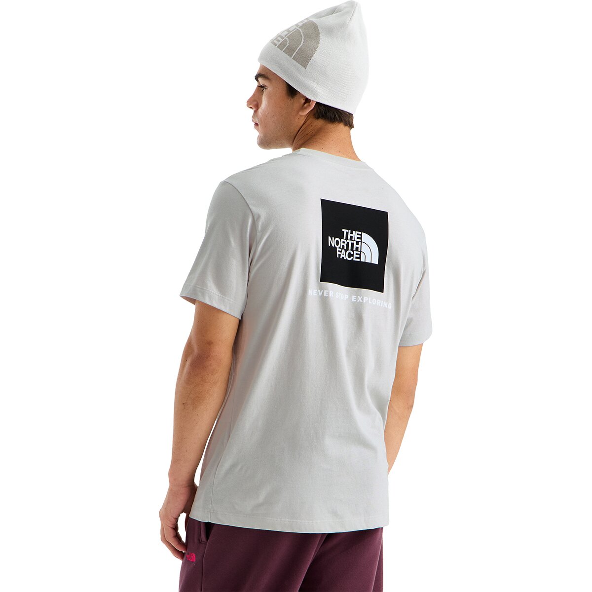 Image of The North Face Evolution Box NSE Short-Sleeve T-Shirt - Men's Cumulus Cloud, XXL