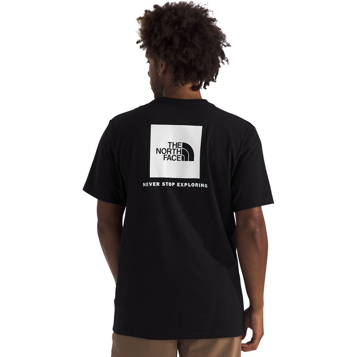 Image of The North Face Evolution Box NSE Short-Sleeve T-Shirt - Men's TNF Black/TNF White, L
