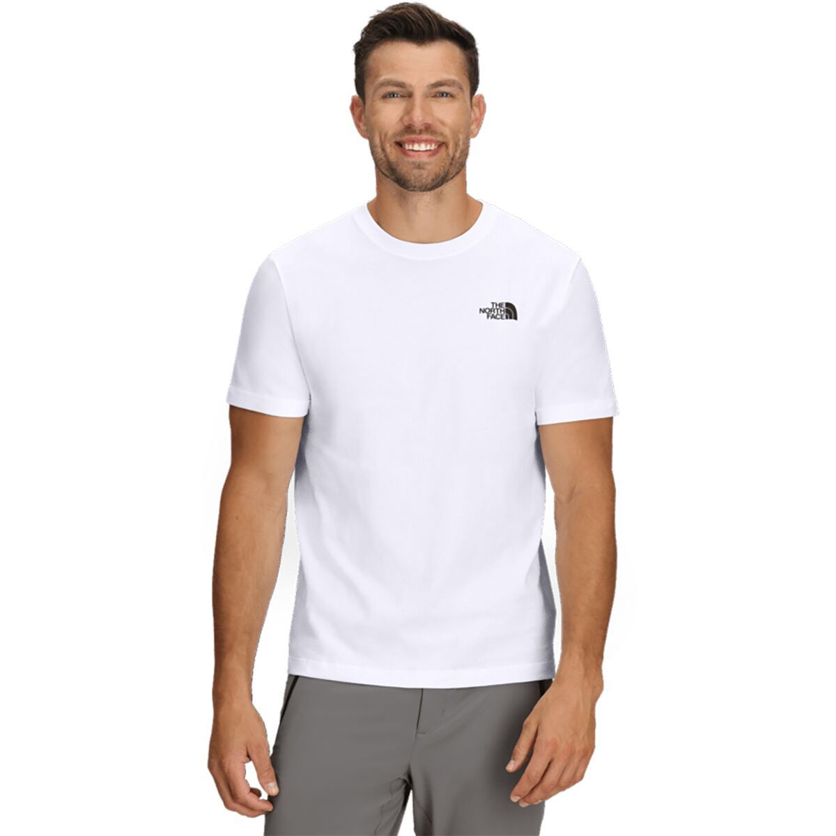Image of The North Face Evolution Box NSE Short-Sleeve T-Shirt - Men's TNF White, S