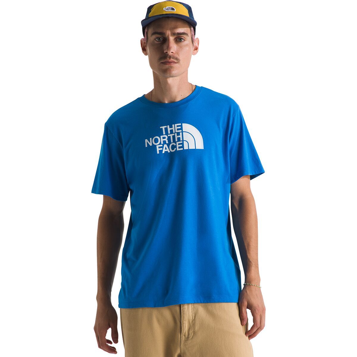 The North Face Short-Sleeve Core Half Dome T-Shirt - Men's Hero Blue/TNF White, M