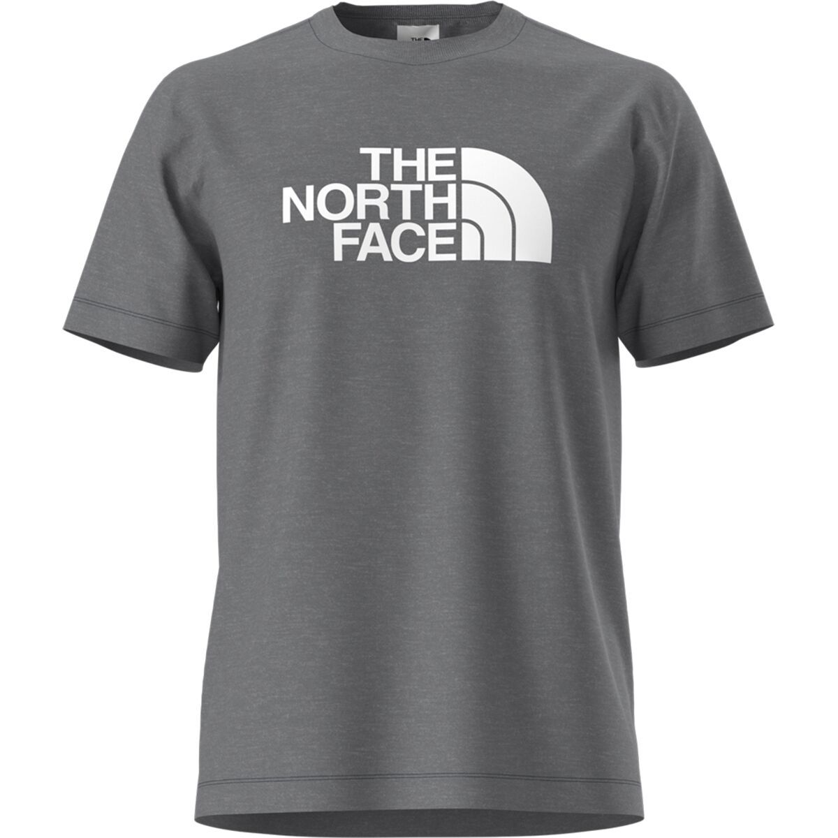 Image of The North Face Short-Sleeve Core Half Dome T-Shirt - Men's TNF Mid Grey Heather/TNF White, S