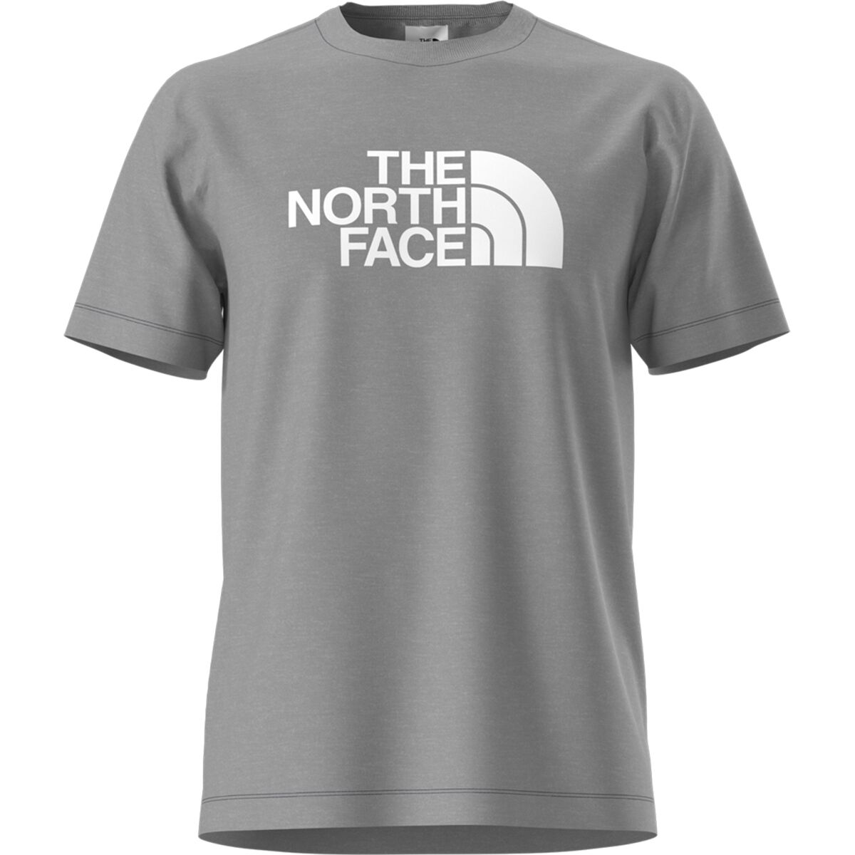 Image of The North Face Short-Sleeve Core Half Dome T-Shirt - Men's TNF Pale Grey Heather/TNF White, XXL