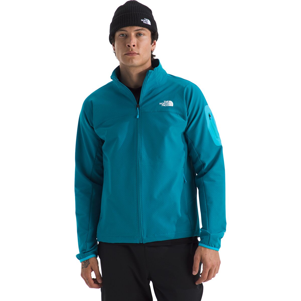 Image of The North Face Tek Approach Jacket - Men's Dusk Blue/Meridian Blue, XL