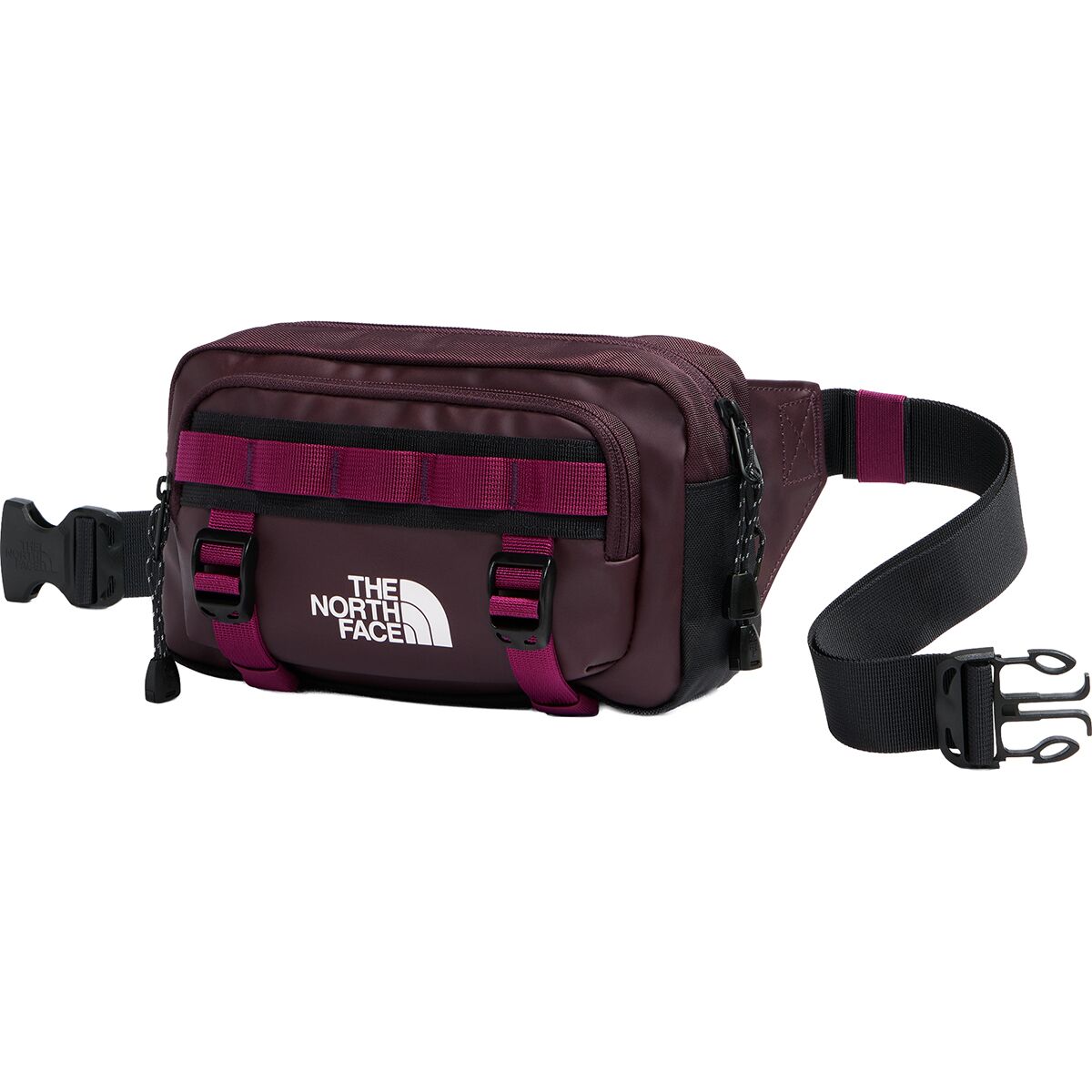 Image of The North Face Base Camp Lumbar Pack Deep Burgundy/TNF Black/Burgundy Crush, One Size