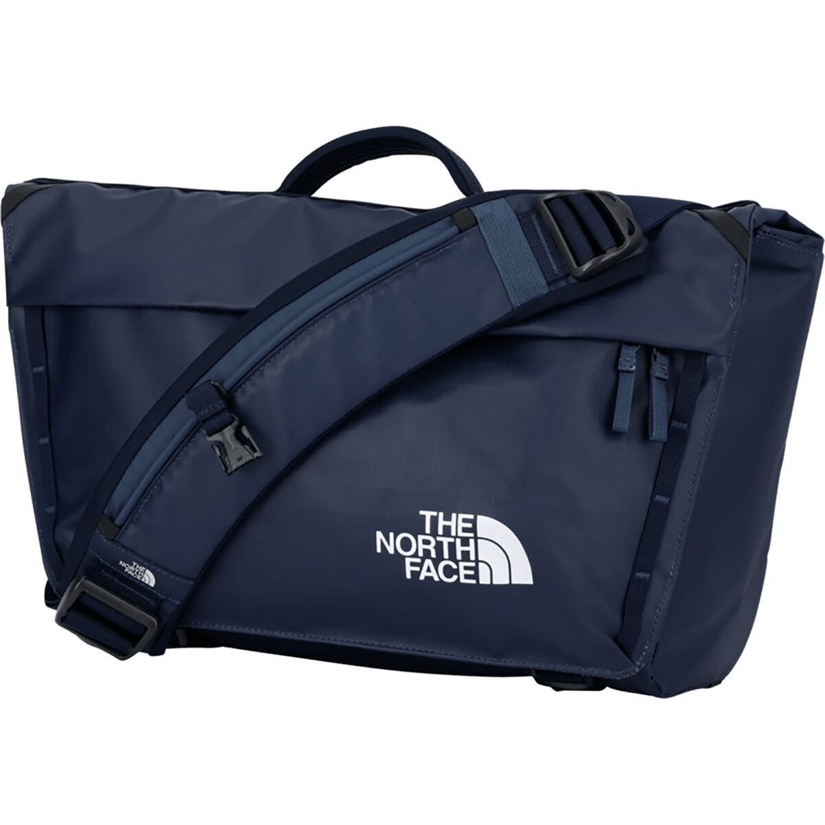 Image of The North Face Base Camp Voyager Messenger Bag Shady Blue/Summit Navy, One Size
