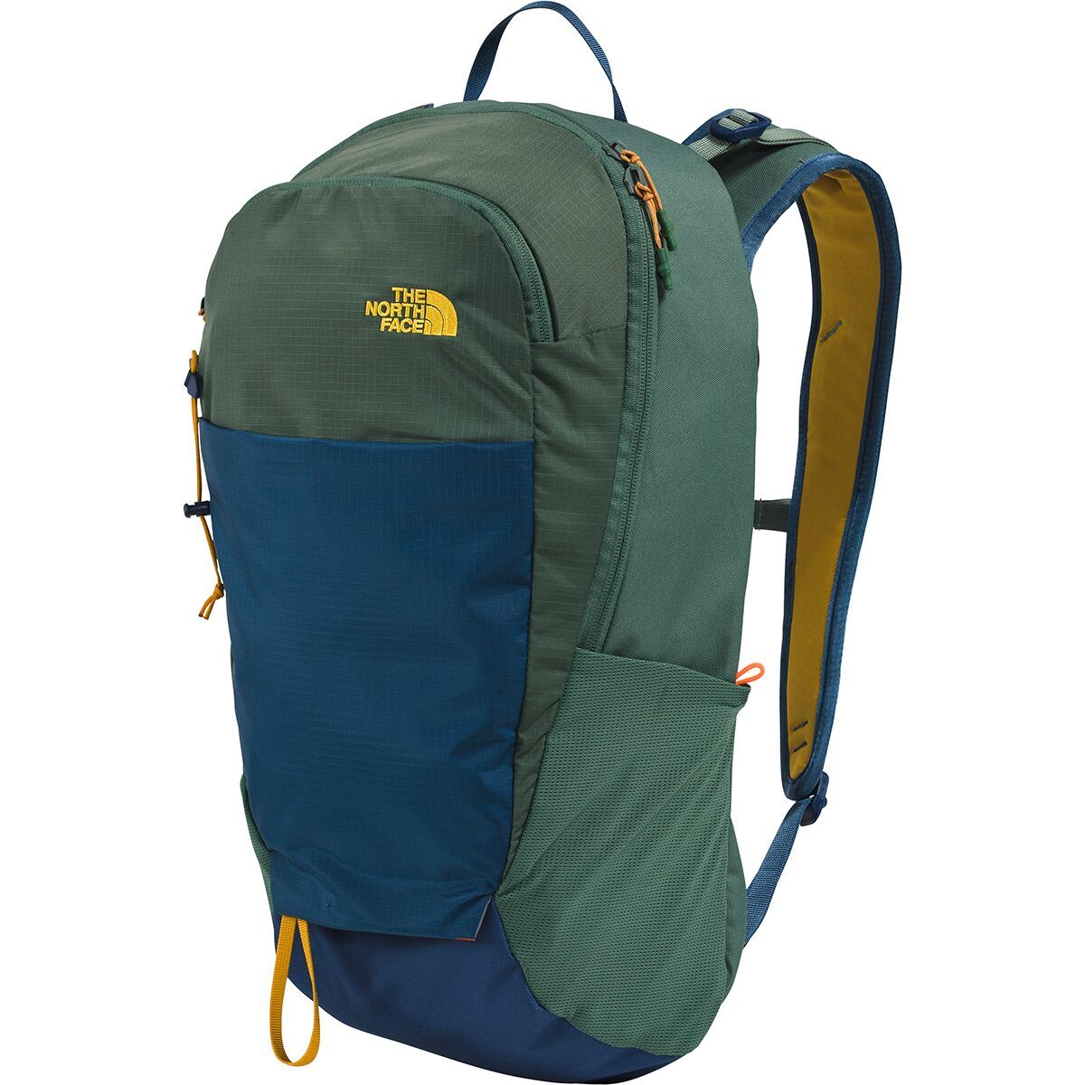 Image of The North Face Basin 18L Backpack Duck Green/Shady Blue, One Size