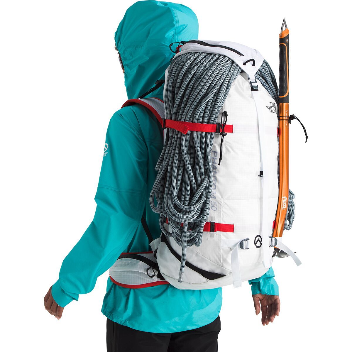 Image of The North Face Phantom 50L Backpack TNF White/Raw Undyed-NPF, S/M