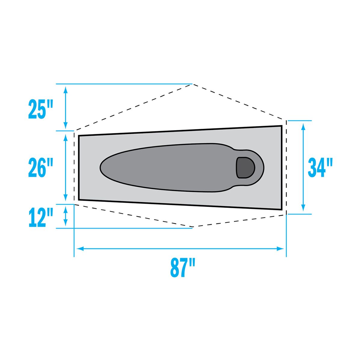 The North Face Stormbreak 1 Tent: 1-Person 3-Season - Hike & Camp