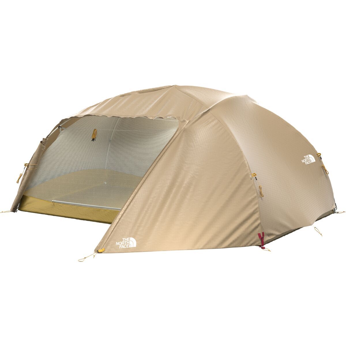The North Face Trail Lite Tent: 2-Person 3-Season Khaki Stone/Arrowwood Yellow