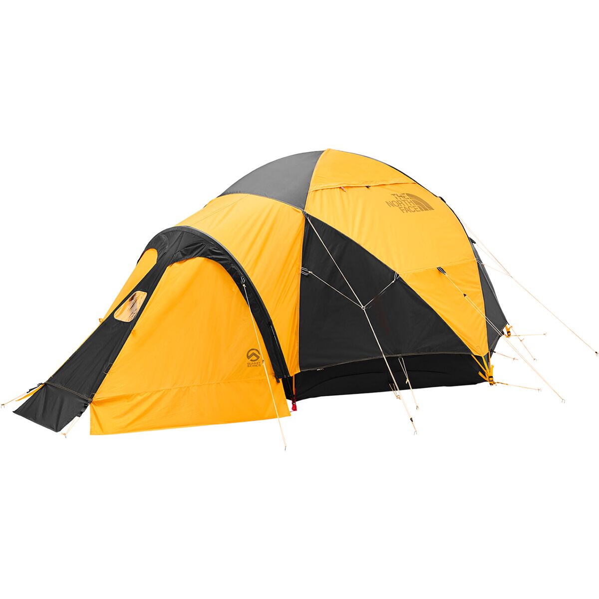 The North Face VE 25 Tent: 3-Person 4-Season Summit Gold/Asphalt Grey