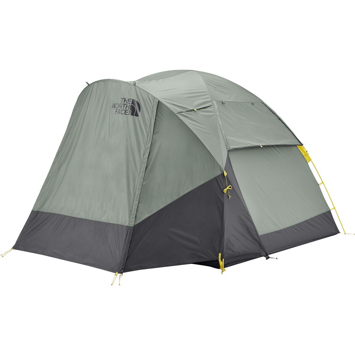 Image of The North Face Wawona 4 Tent: 4-Person 3-Season Agave Green/Asphalt Grey, One Size