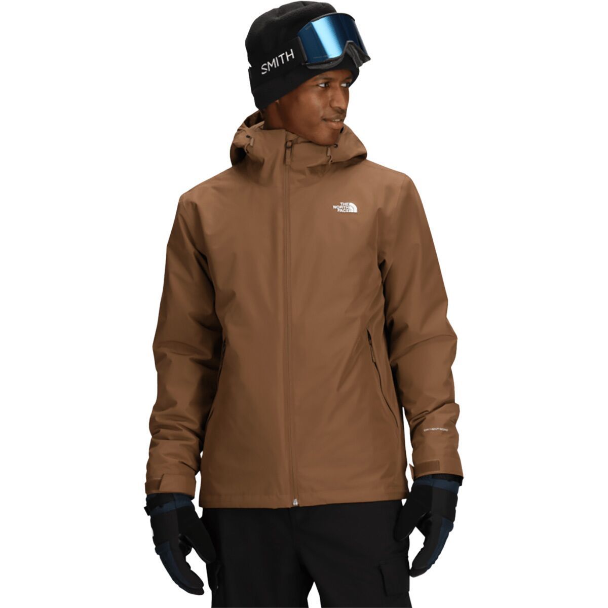 Image of The North Face Carto Mono Triclimate Hooded Jacket - Men's Burnt Umber, M