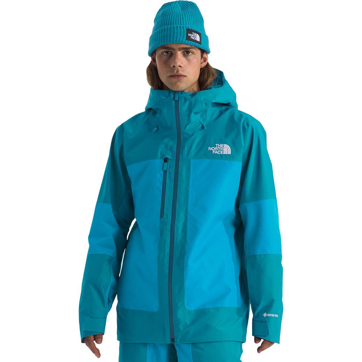 Image of The North Face Dawnstrike GTX Insulated Jacket - Men's Dusk Blue/Meridian Blue, L