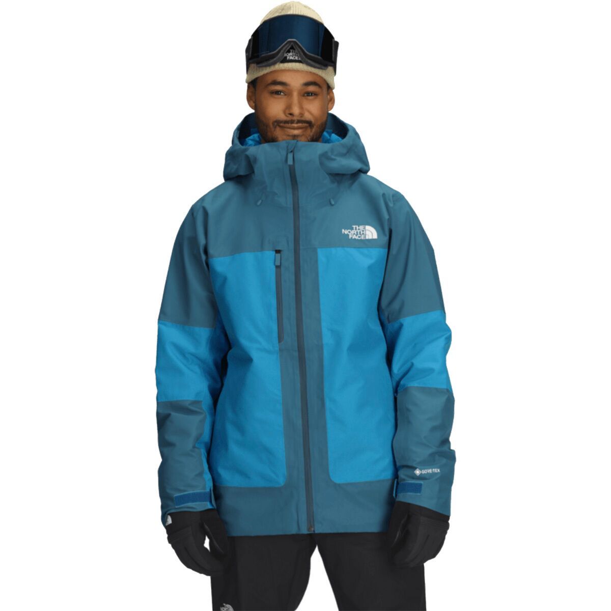Image of The North Face Dawnstrike GTX Insulated Jacket - Men's Dusk Blue/Meridian Blue, M