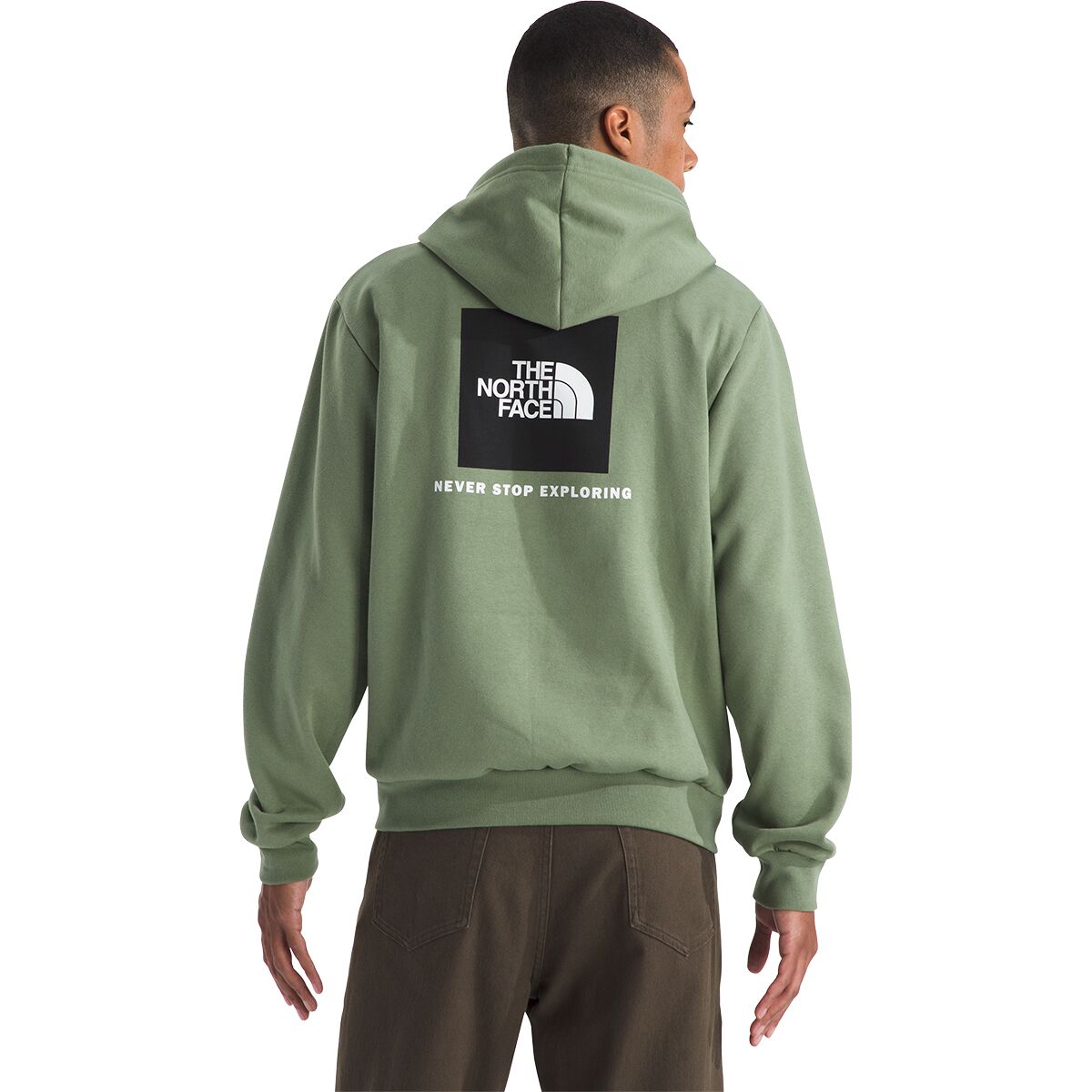 Image of The North Face Evolution Box NSE Hoodie - Men's Bark Mist, S