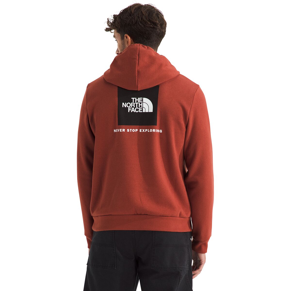 Image of The North Face Evolution Box NSE Hoodie - Men's Iron Clay, XL