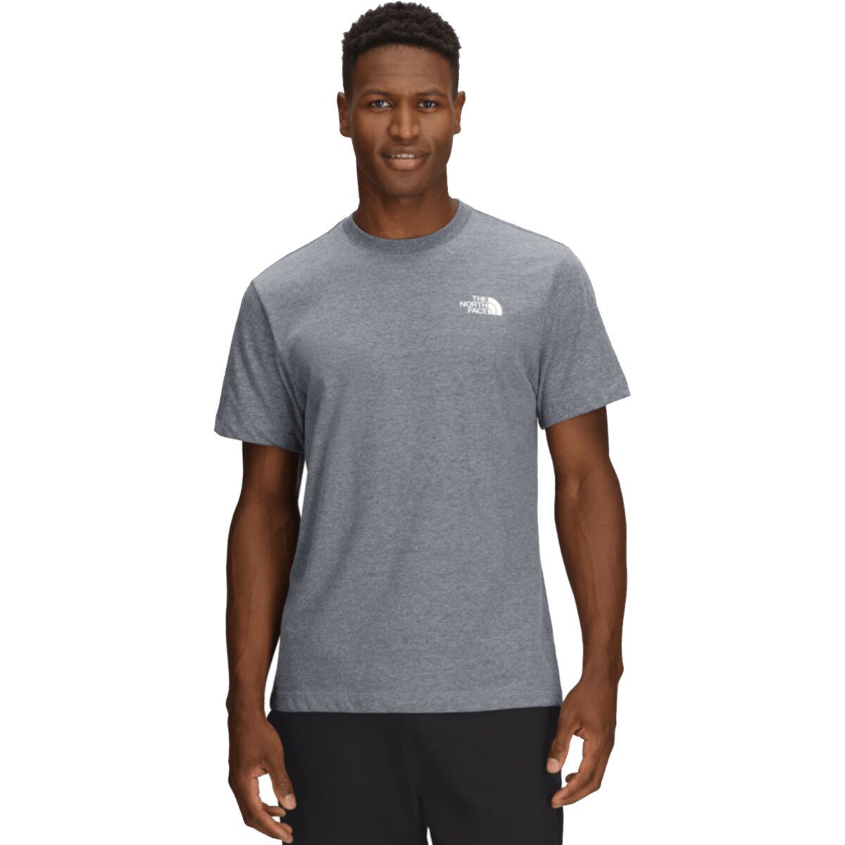 Image of The North Face Evolution Edge Of Light Box NSE Graphic T-Shirt - Men's TNF Mid Grey Heather, XL