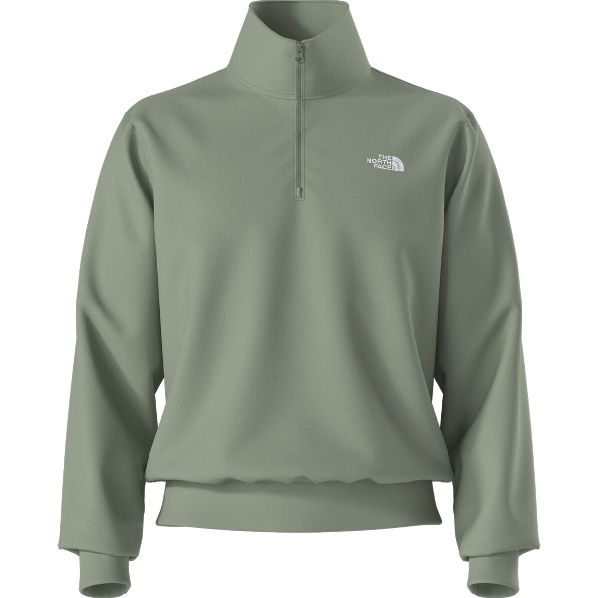 Image of The North Face Evolution Embroidered 1/4-Zip Pullover - Men's Slate Moss, L