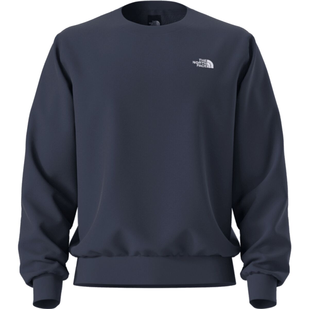 Image of The North Face Evolution Simple Dome Oversized Crew Sweatshirt - Men's Summit Navy, XS