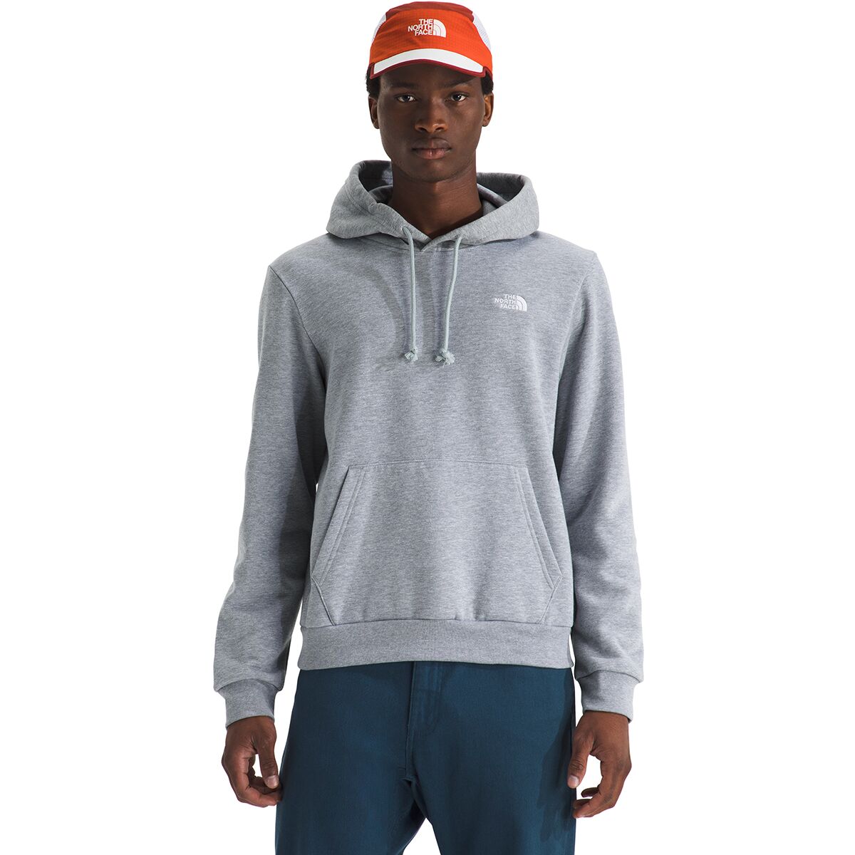 Image of The North Face Evolution Simple Dome Hoodie - Men's TNF Pale Grey Heather, XL