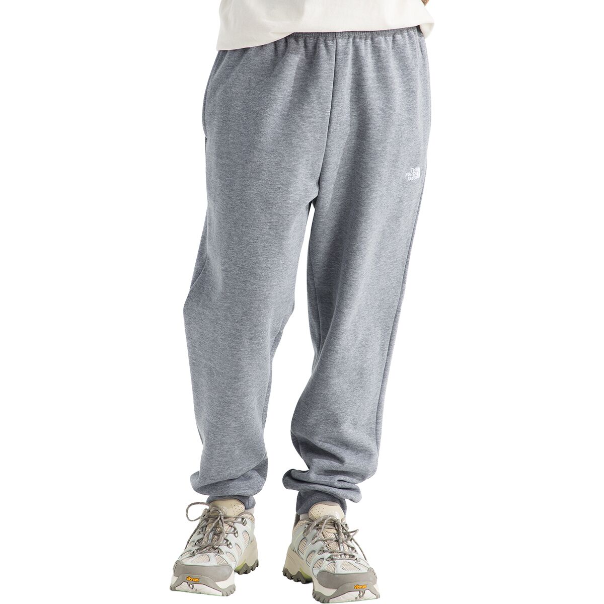 Image of The North Face Evolution Embroidered Jogger - Men's TNF Pale Grey Heather, S/Reg