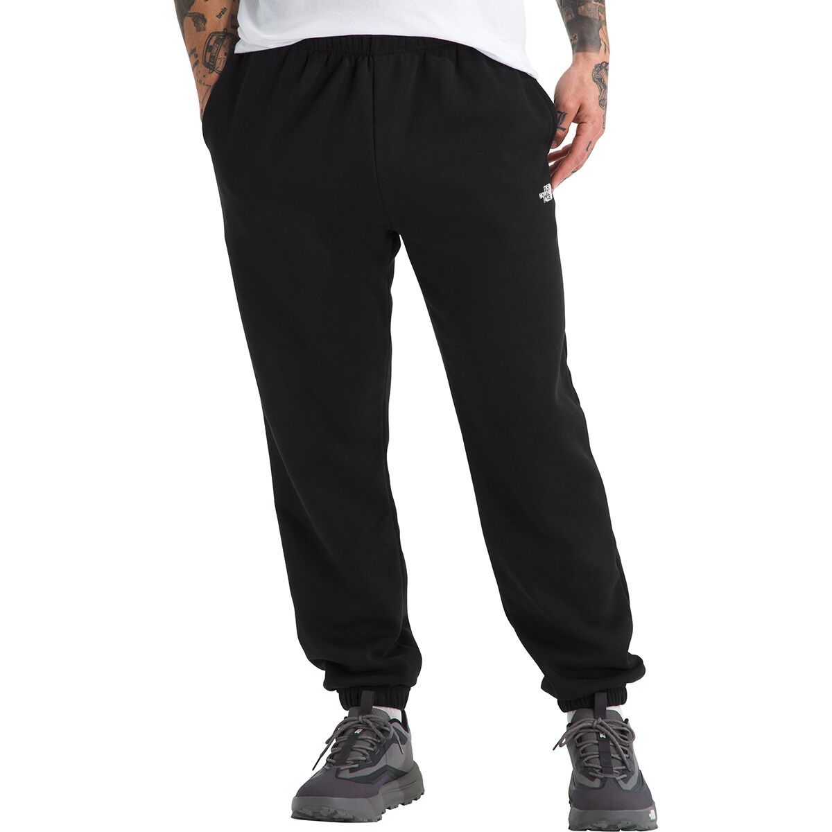 Image of The North Face Evolution Embroidered Pant - Men's TNF Black, L/Reg