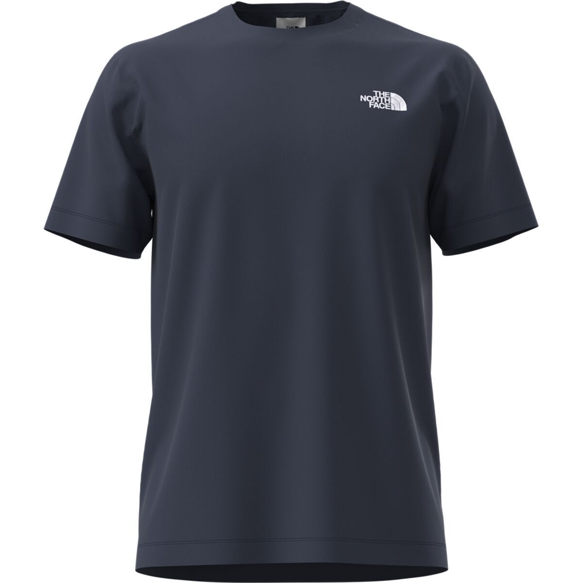 Image of The North Face Evolution Embroidered Short-Sleeve T-Shirt - Men's Summit Navy, M