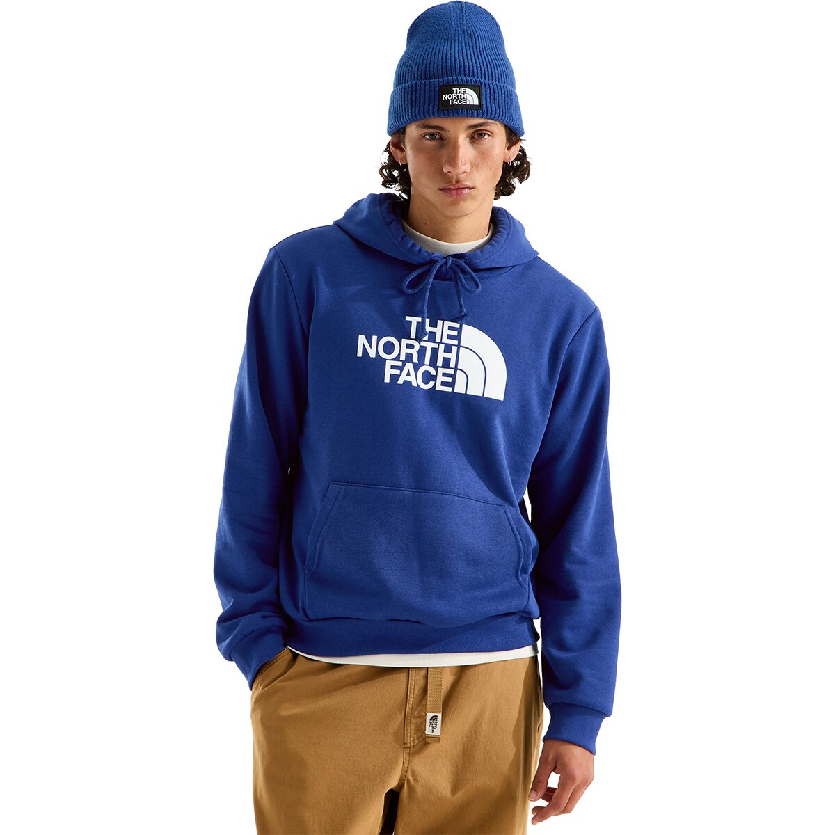Image of The North Face Evolution Half Dome Hoodie - Men's Bold Blue, L