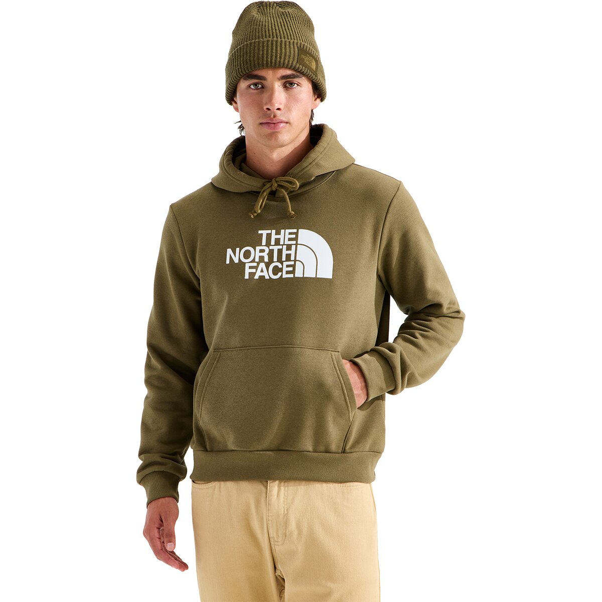 Image of The North Face Evolution Half Dome Hoodie - Men's Caraway Seed, M