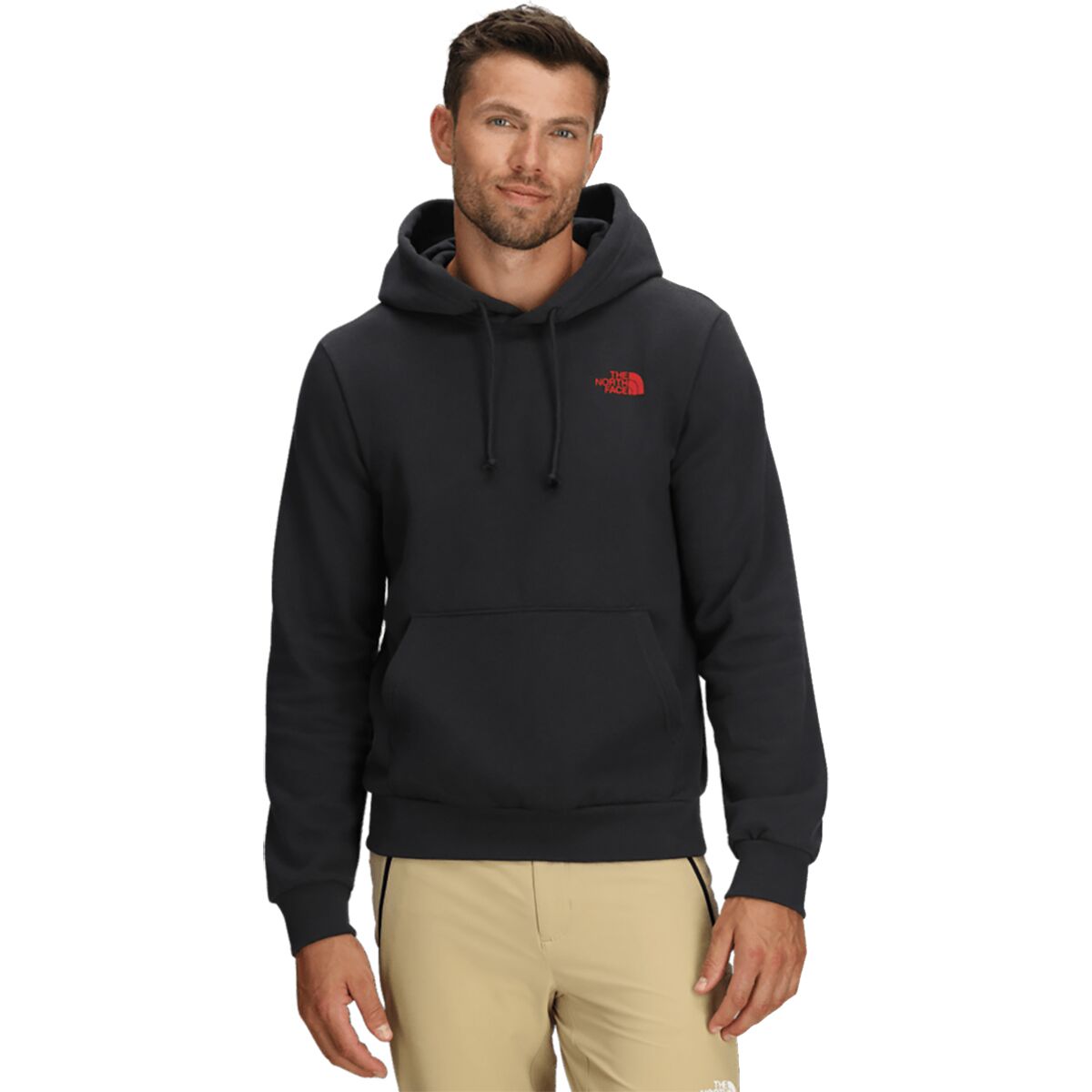Image of The North Face Evolution Mountain Woods Graphic Hoodie - Men's TNF Black, XS