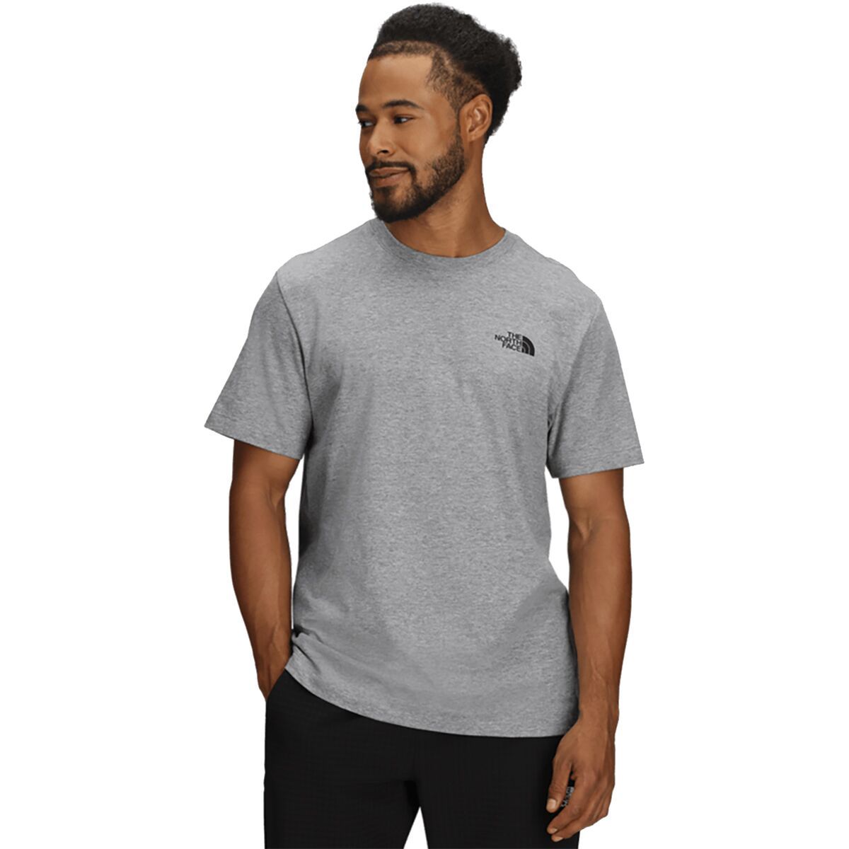 The North Face The North Face Evolution Sketch Logo Graphic T-Shirt - Men's TNF Pale Grey Heather, S