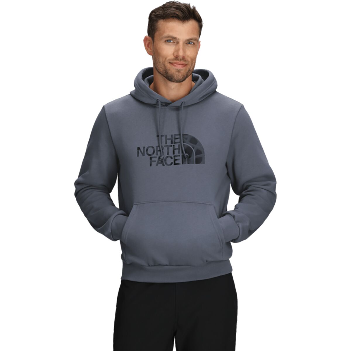 Image of The North Face Evolution Sun Halos Half Dome Graphic Hoodie - Men's Twilight Galaxy, XL