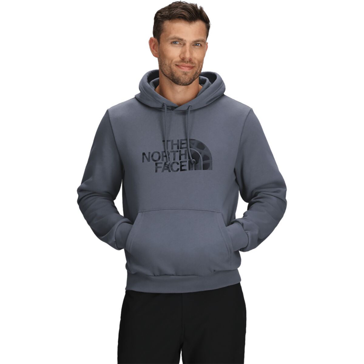 Image of The North Face Evolution Sun Halos Half Dome Graphic Hoodie - Men's Twilight Galaxy, L