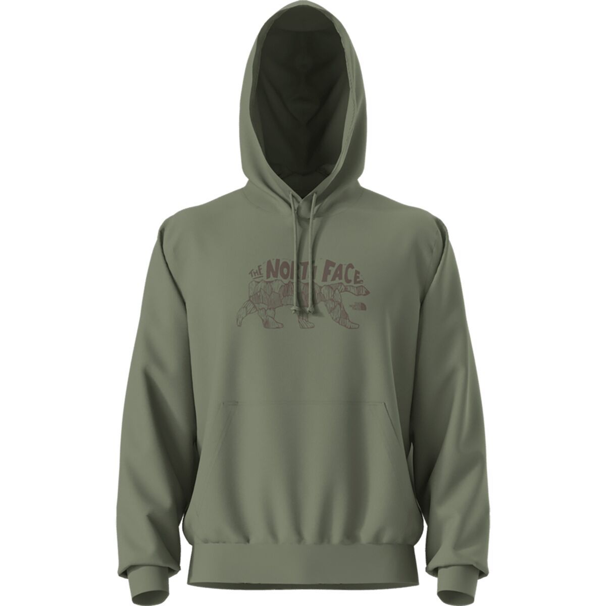 The North Face Evolution TNF Bear Graphic Hoodie - Men's Bark Mist, XS