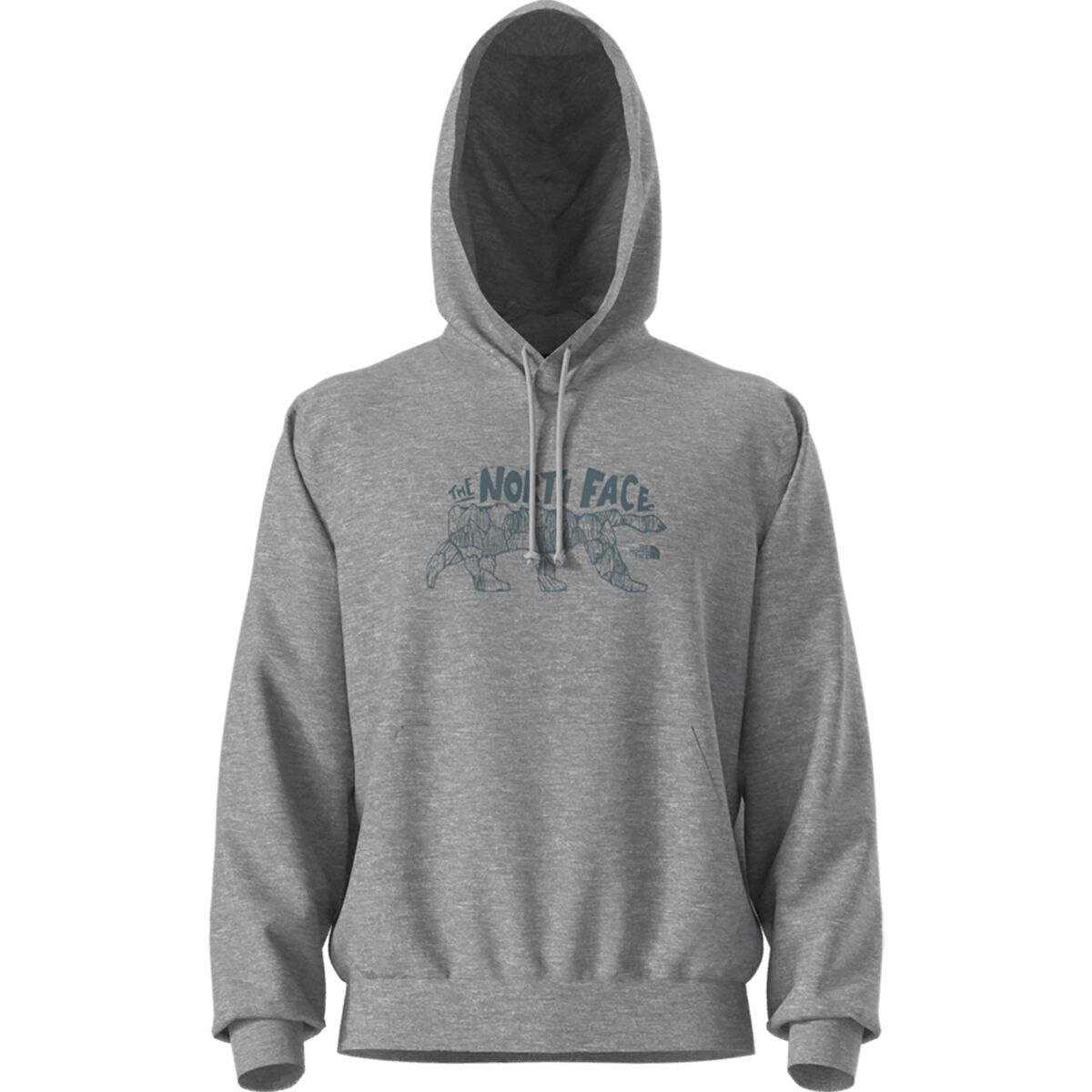 The North Face The North Face Evolution TNF Bear Graphic Hoodie - Men's TNF Pale Grey Heather, XS
