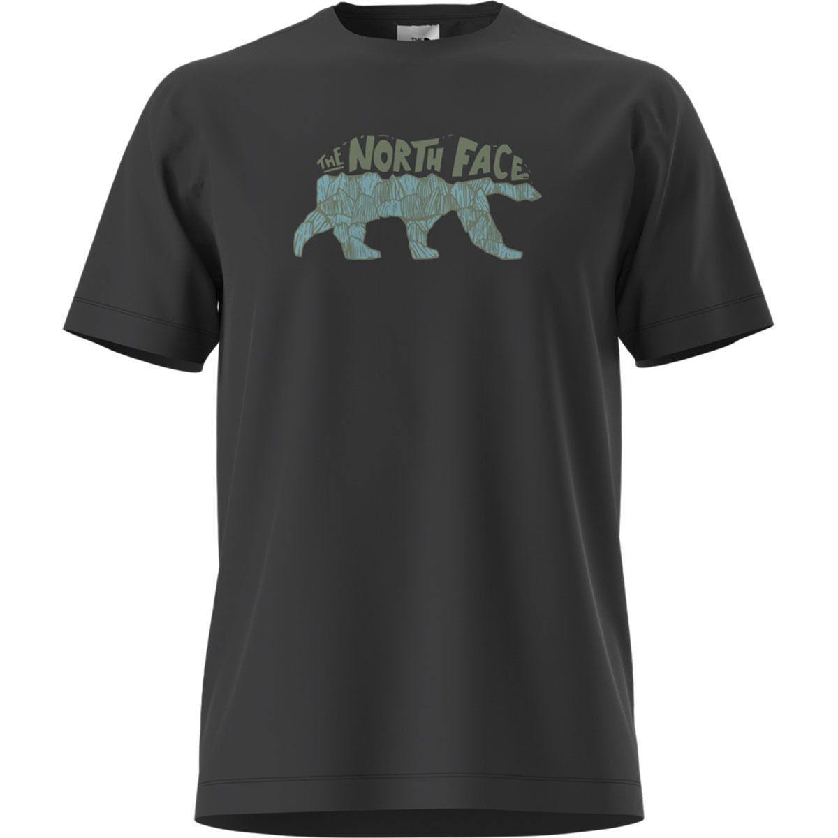Image of The North Face Evolution TNF Bear Graphic T-Shirt - Men's TNF Black, L
